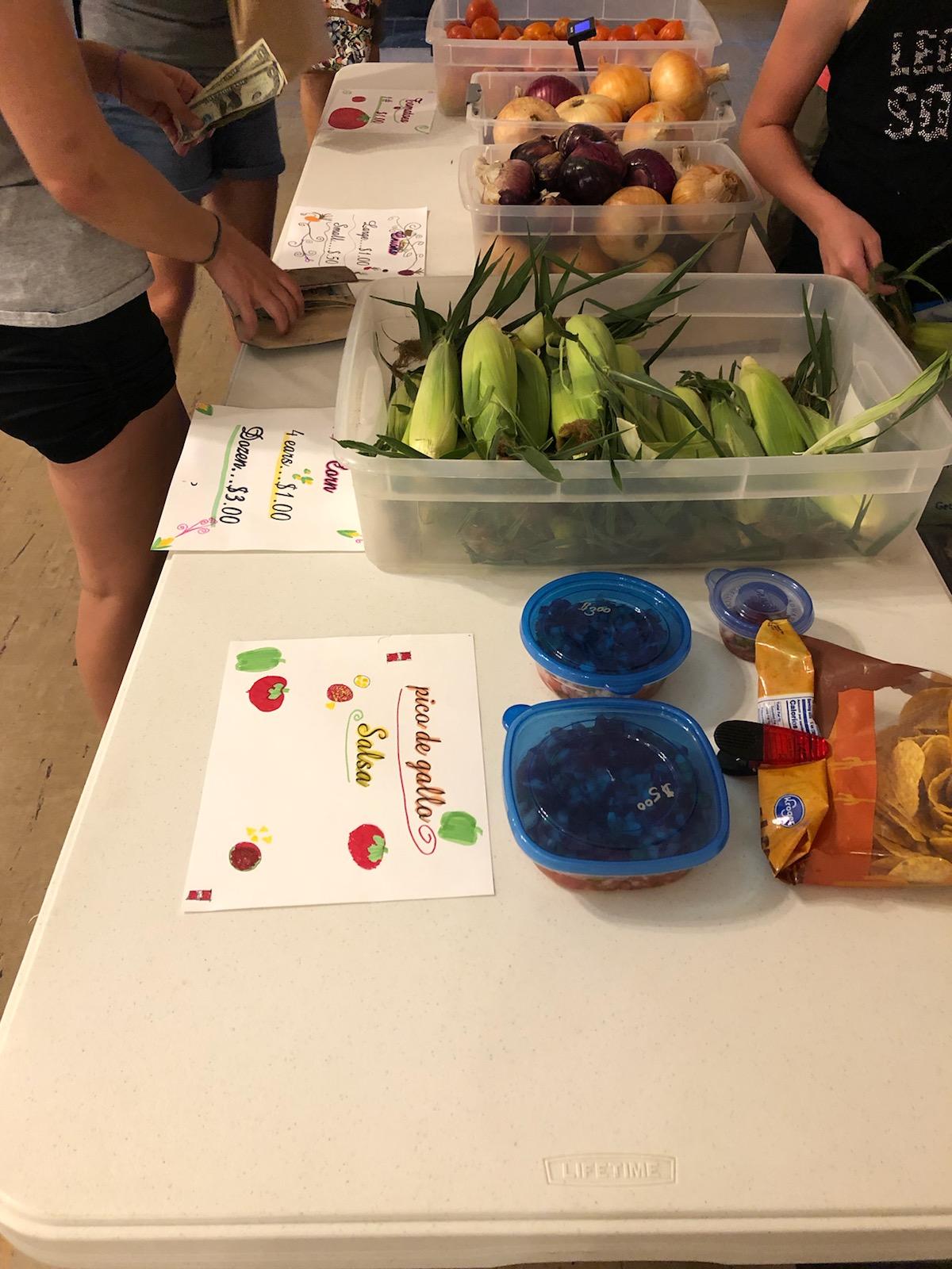 Smoked Walnuts, Cherries and snack mix will available at the next