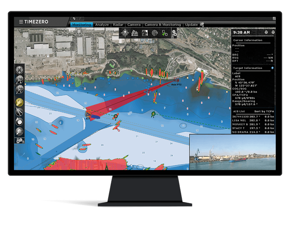 Vessel Traffic System Maritime surveillance