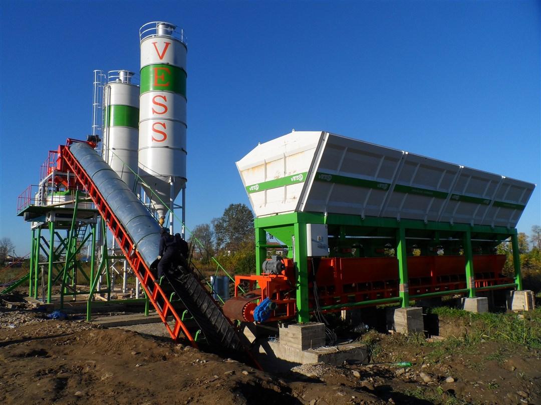 Concrete Batching Plant Price 2021 Vess 60 m3/h Vess Machine
