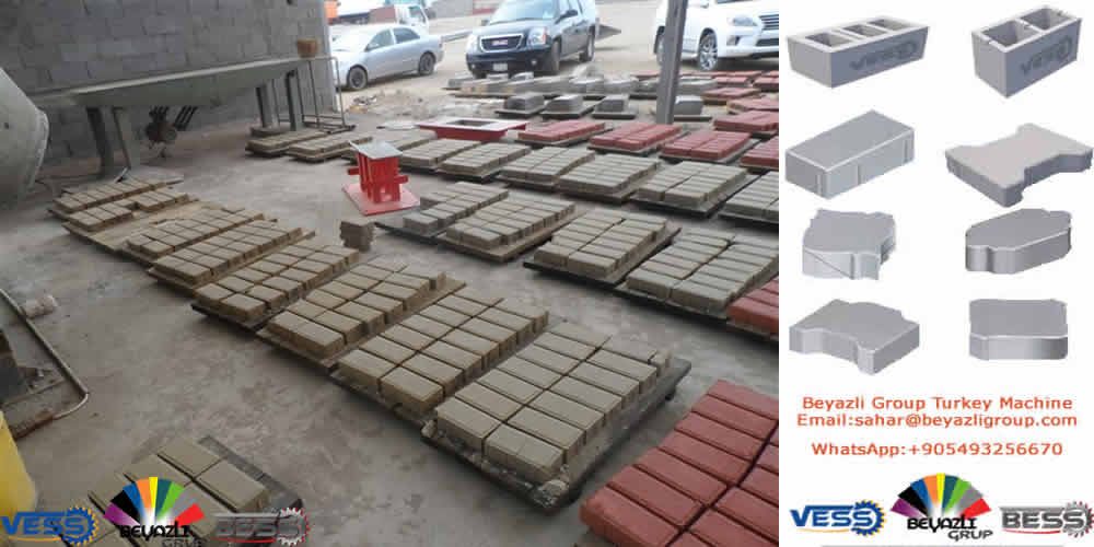 Paving Block Machine and Concrete Block Machine in Kenya Vess Machine
