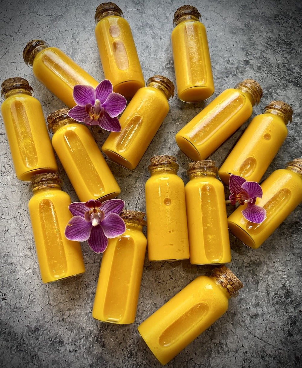 Ginger Turmeric Energy Shots Vessys Gourmet Kitchen
