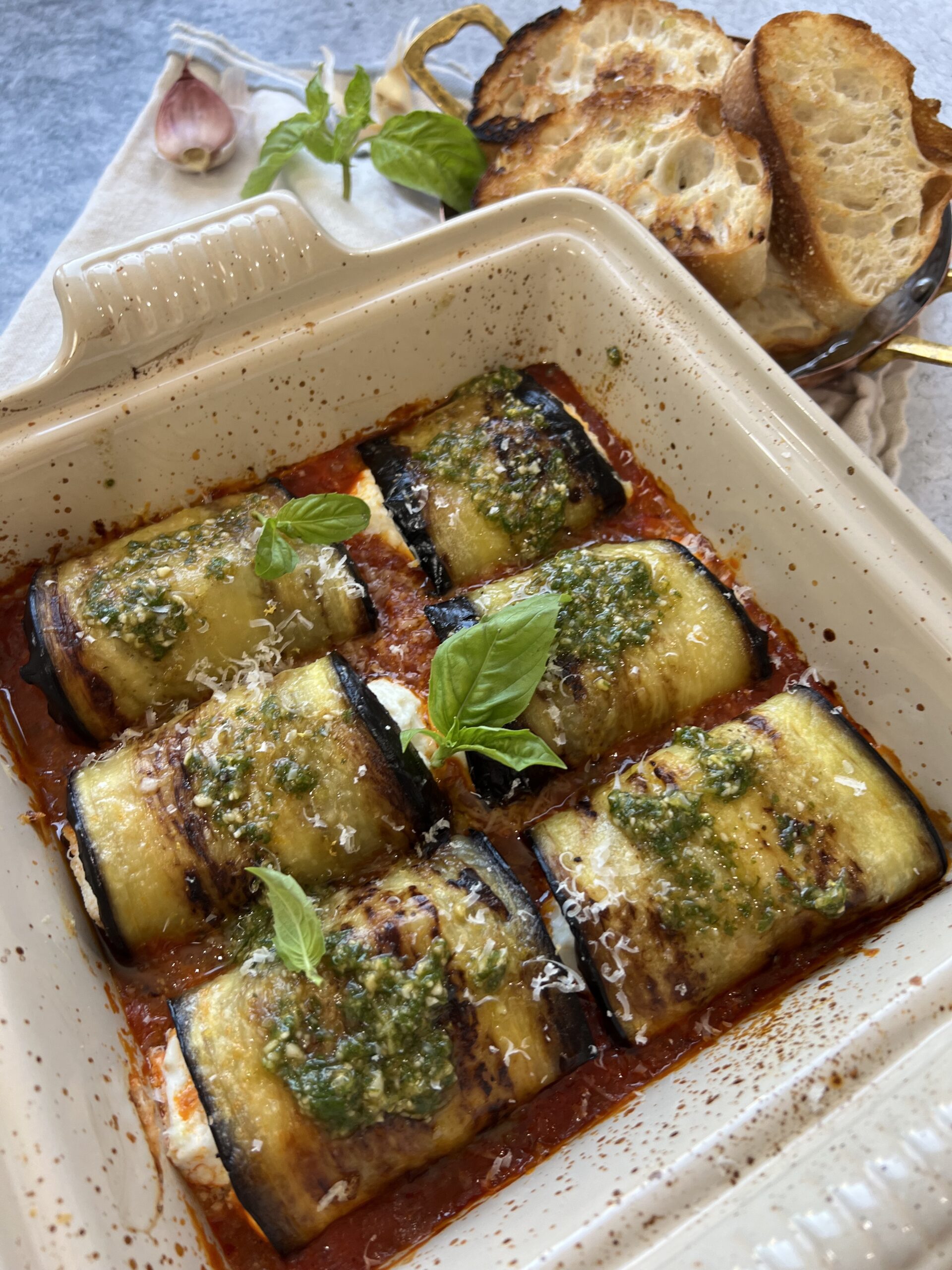 Eggplant Rollatini Vessys Gourmet Kitchen