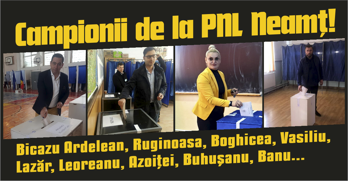 Campionii de la PNL Neamţ! Bicazu Ardelean, Ruginoasa, Boghicea, Vasiliu, Lazăr, Leoreanu