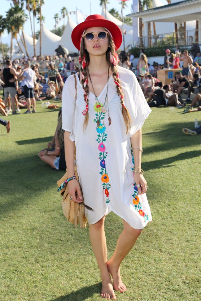 Vestidos Hippie chic para el día y la noche que te encantarán