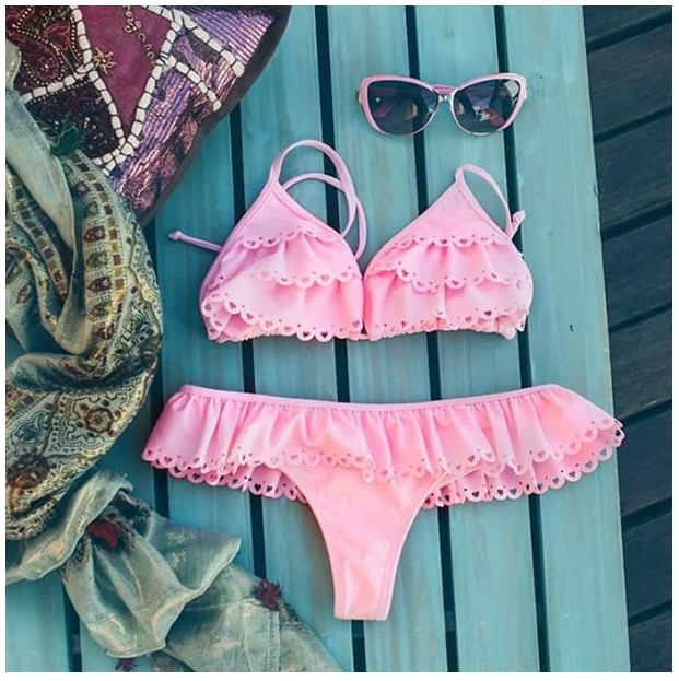 Otra opción Bikinis para usar en el verano 2016 Vestidos Glam