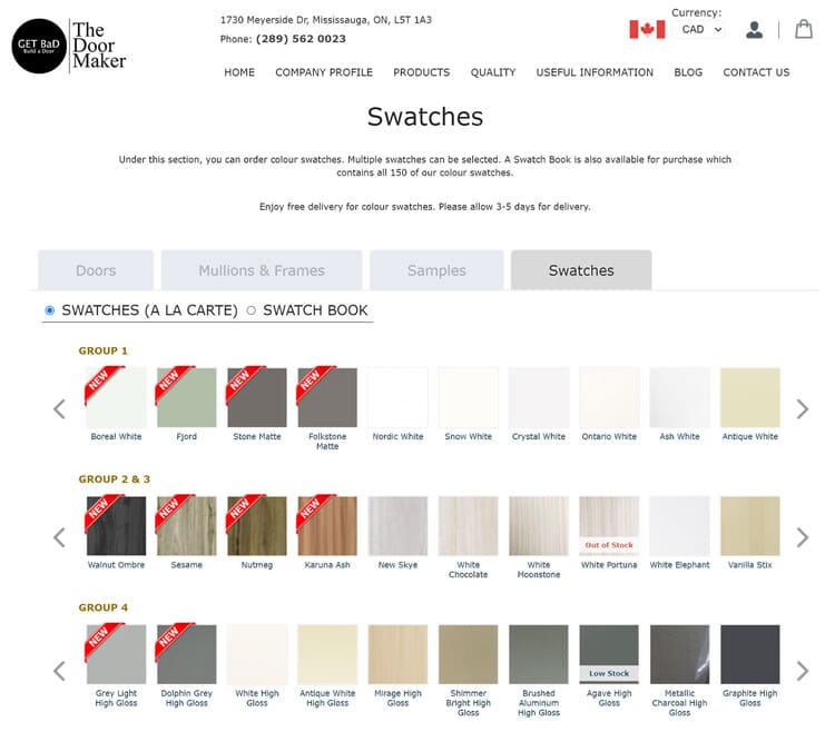 Platform by Vestra for Door Maker