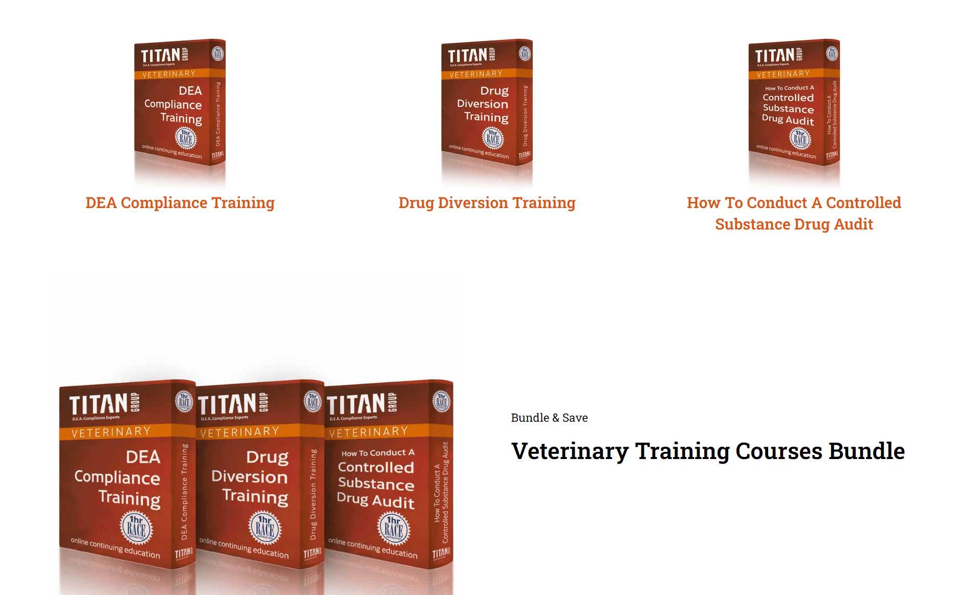 TITAN Veterinary Training Courses Bundle VetBloom