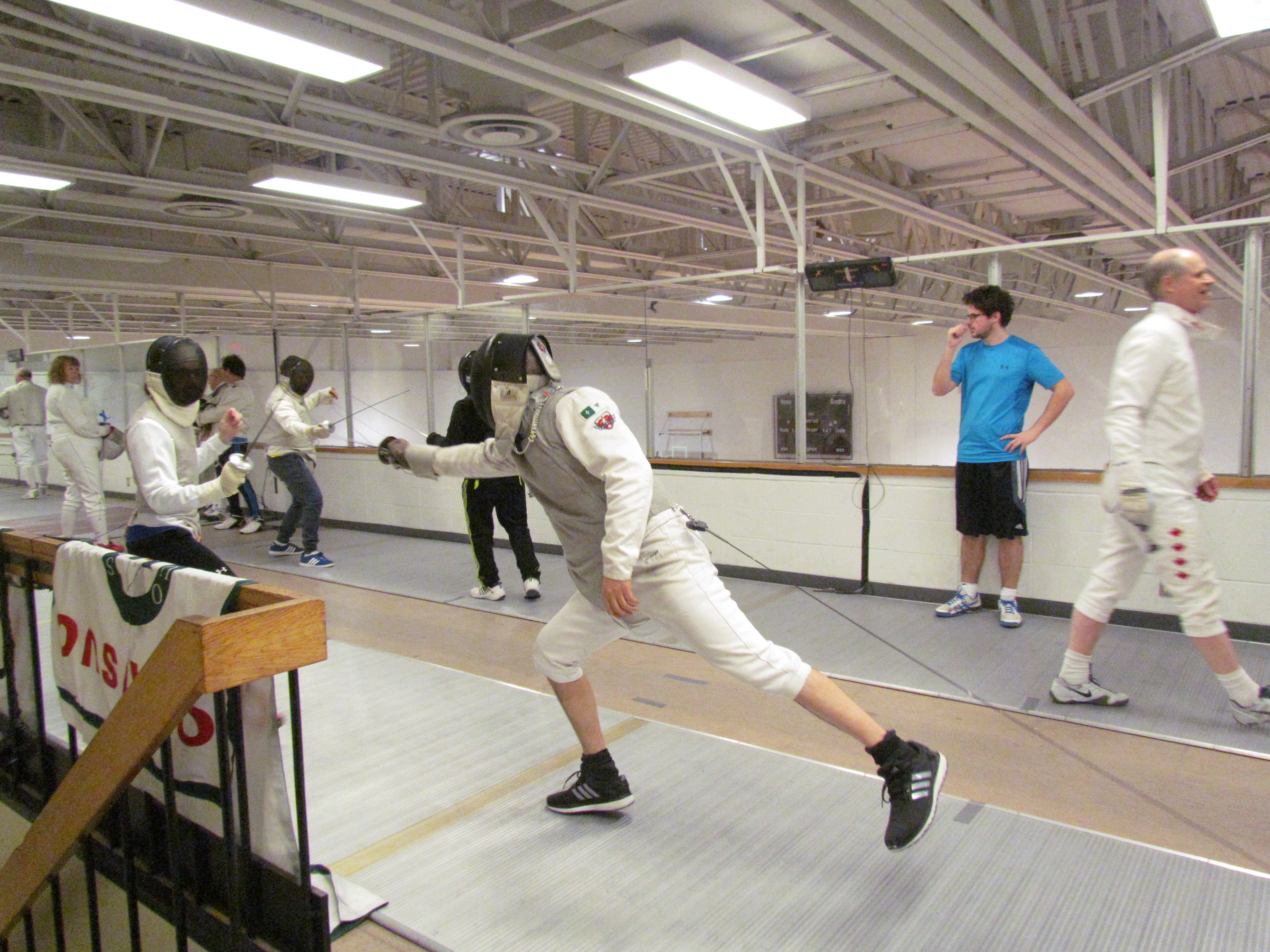 Pictures from the Ottawa Veteran Fencing Clinic Ontario Veterans Fencing