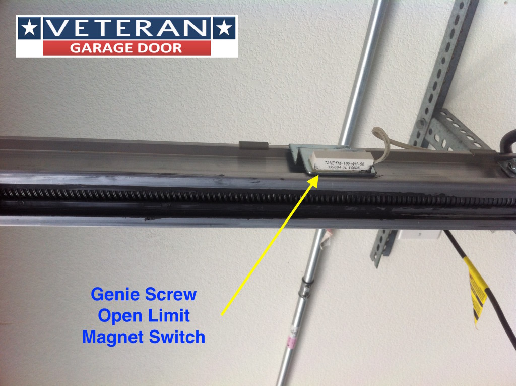 what are the open and close limit on garage door opener?