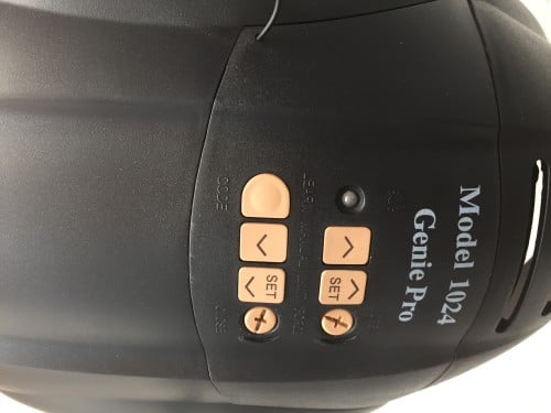Programming & setting Genie garage opener limit Programming & setting Genie garage opener limit