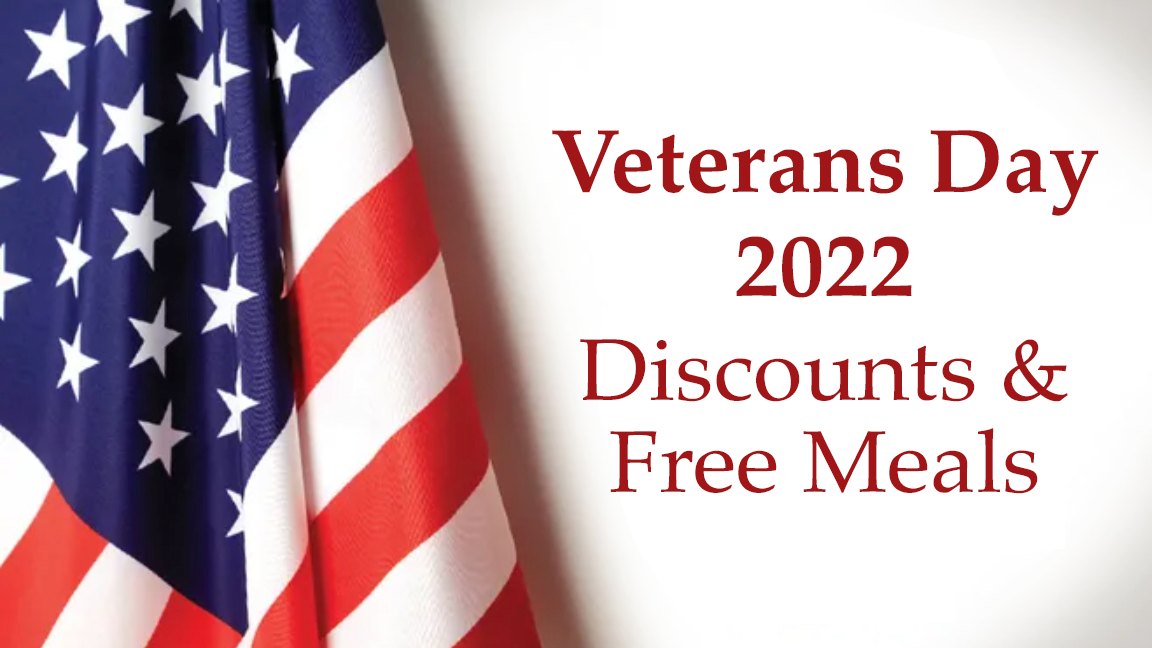 Veterans Day 2022 free meals, discounts and offers Nevada Department