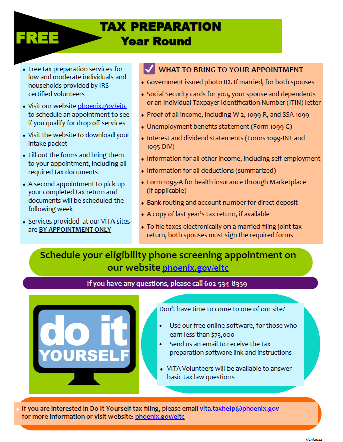 Veterans First LTD Free Tax Preparation