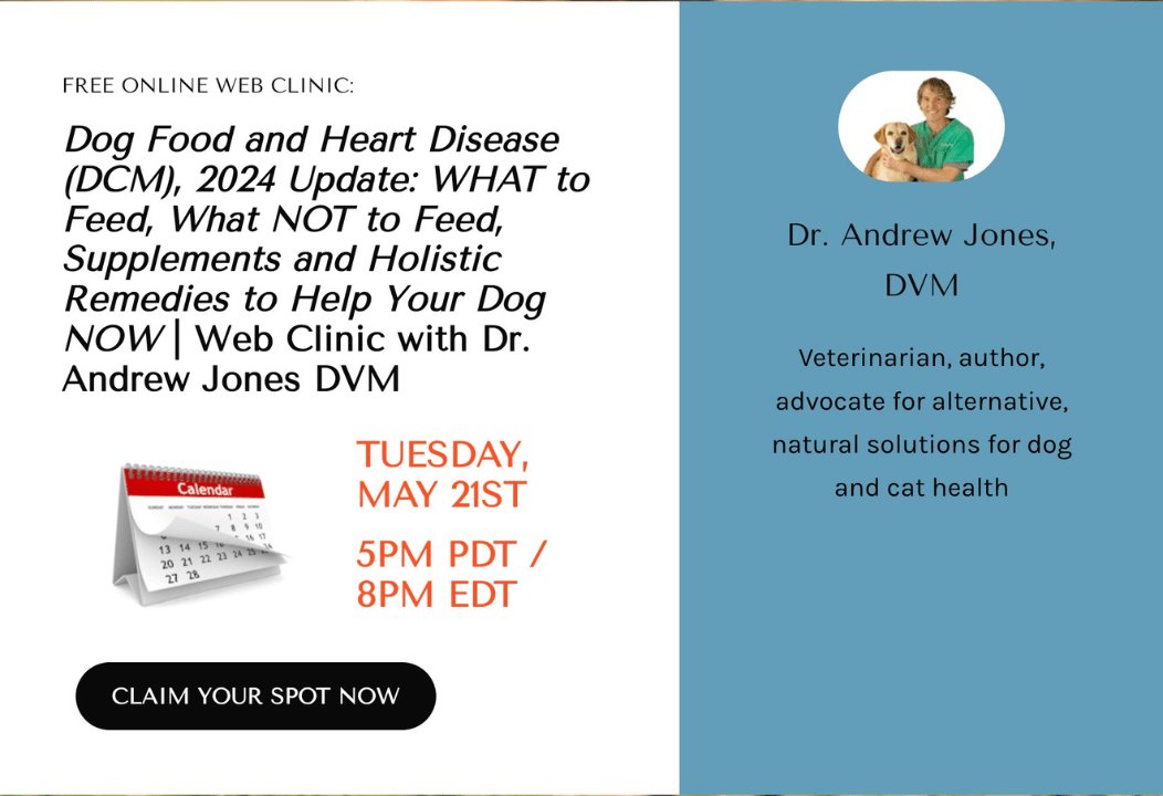Dr. Andrew Jones Reviews FDA Study on Dog Food and Canine Dilated