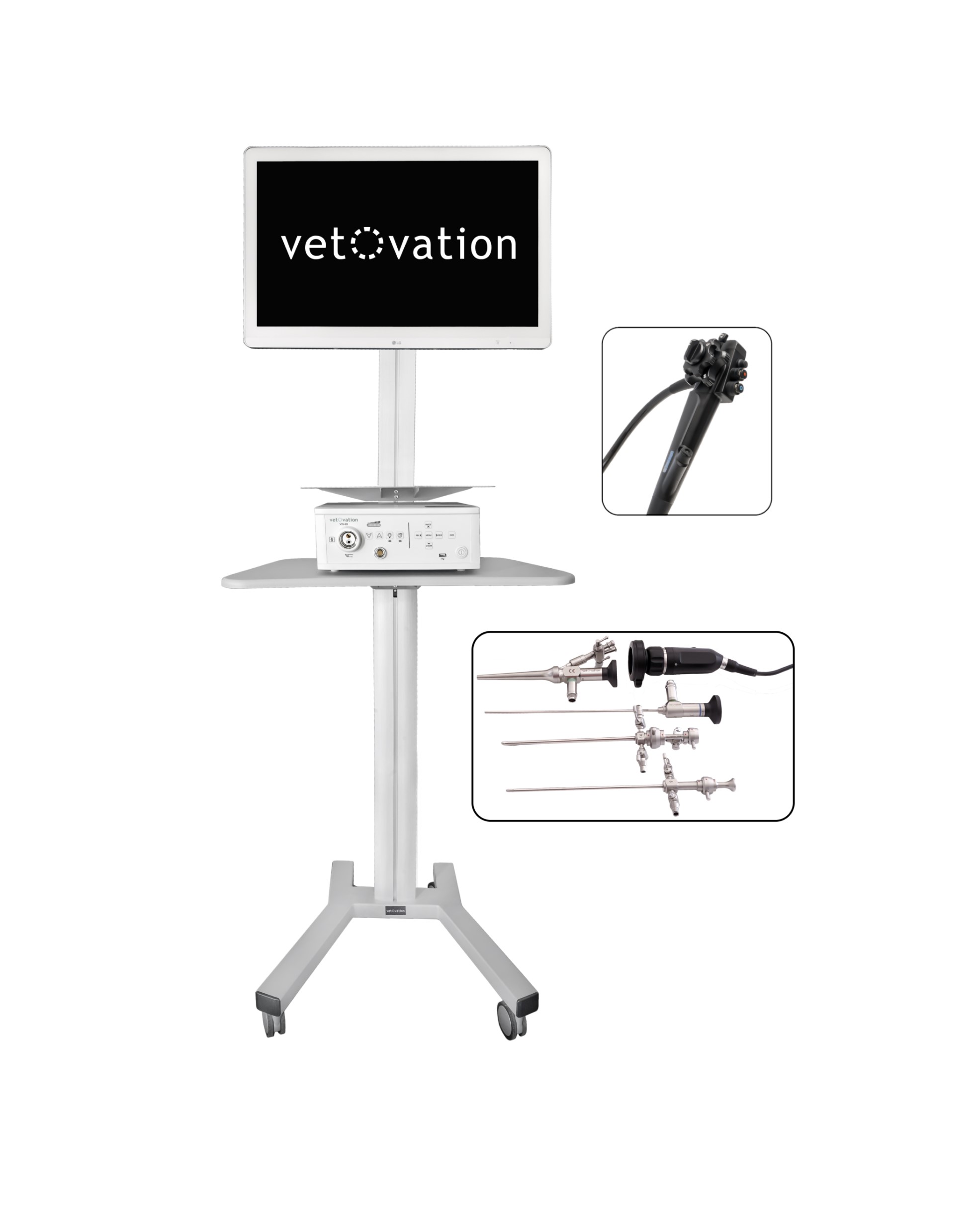 Complete Endosystem Veterinary Instruments VetOvation