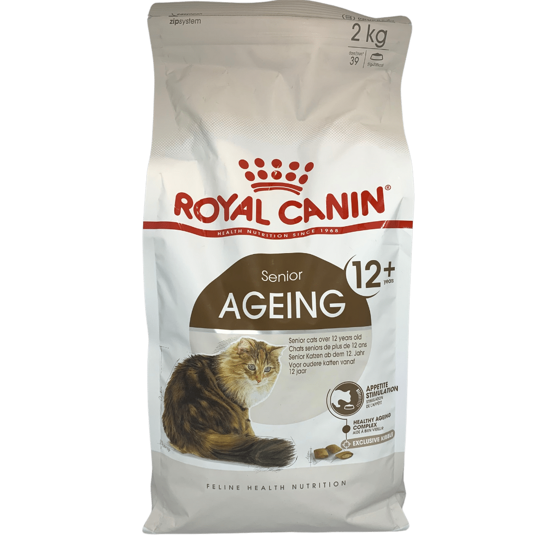 Royal Canin Cat Senior Ageing 12+ 2kg Biscuits Buy Online from Vet