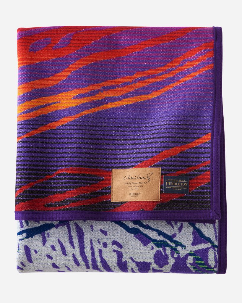 Chihuly Pendleton Blanket No. 17 Vetri