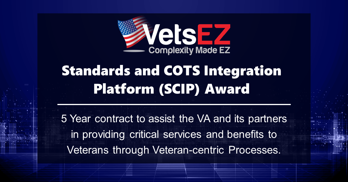 VetsEZ Awarded VA Contract for Standards and COTS Integration Platform