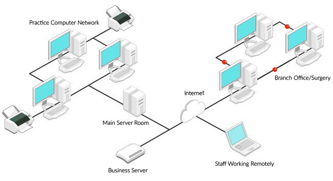LAN and WAN Management AT Veterinary Systems