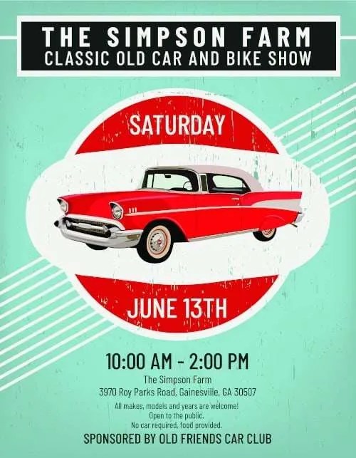 Car And Bike Show Atlanta 2023 Simpson Farm - The Car Show We All Needed - Vettes Of Atlanta Magazine