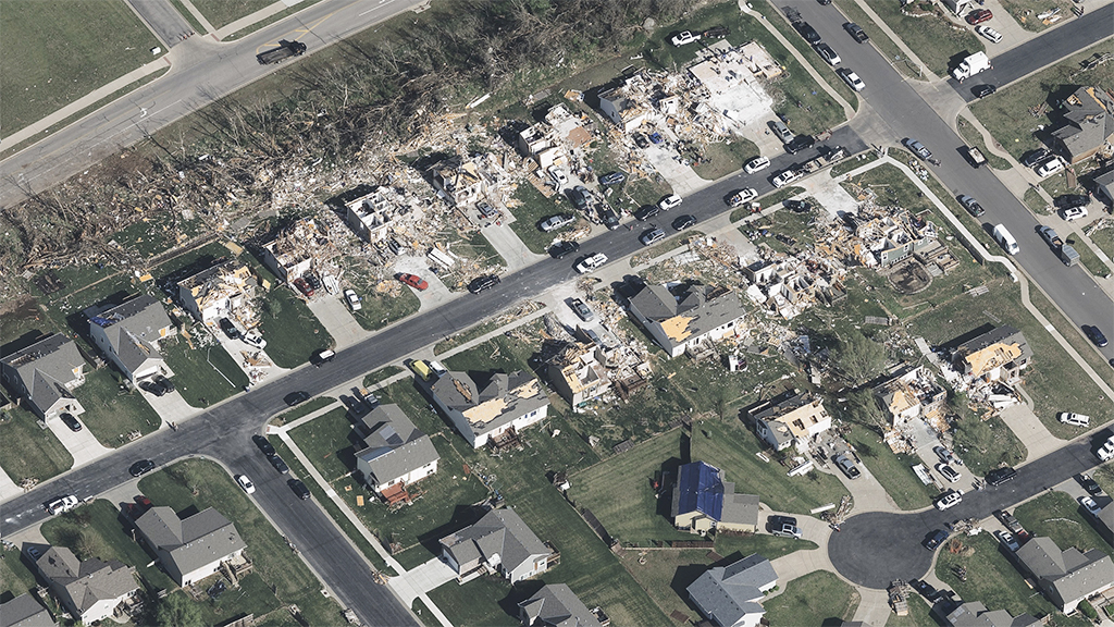 Aerial Imagery for Catastrophic Weather Vexcel Data Program