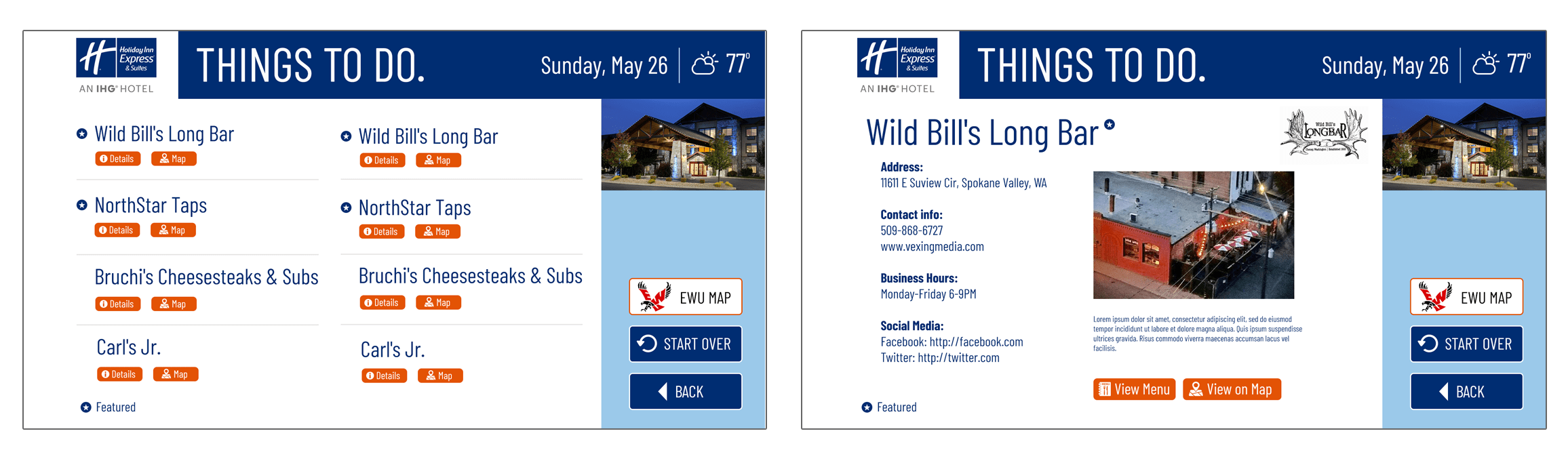 Holiday Inn Express Vexing Media