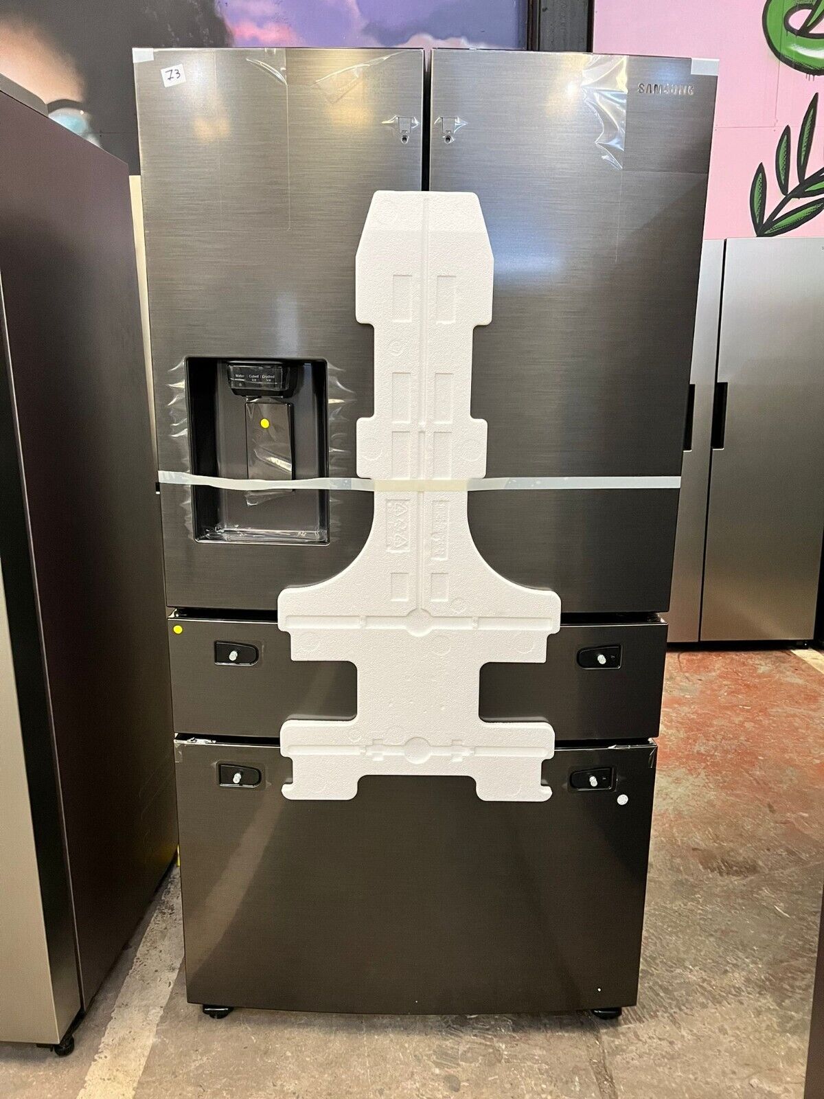 Samsung Series 8 RF24R7201B1/EU French Style Fridge Freezer Black