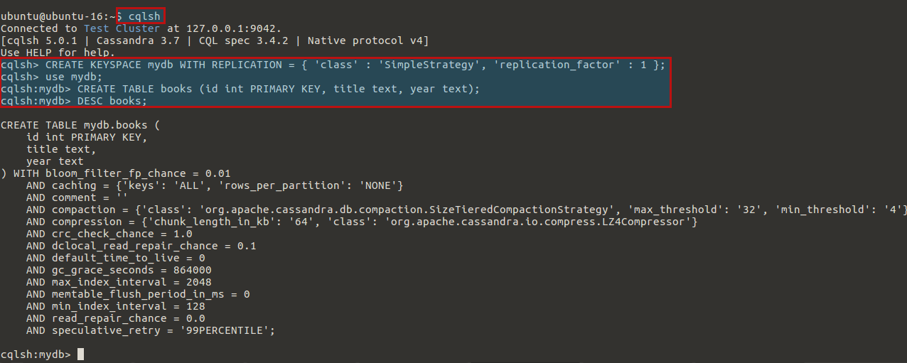 Cassandra Howto Howto Techno