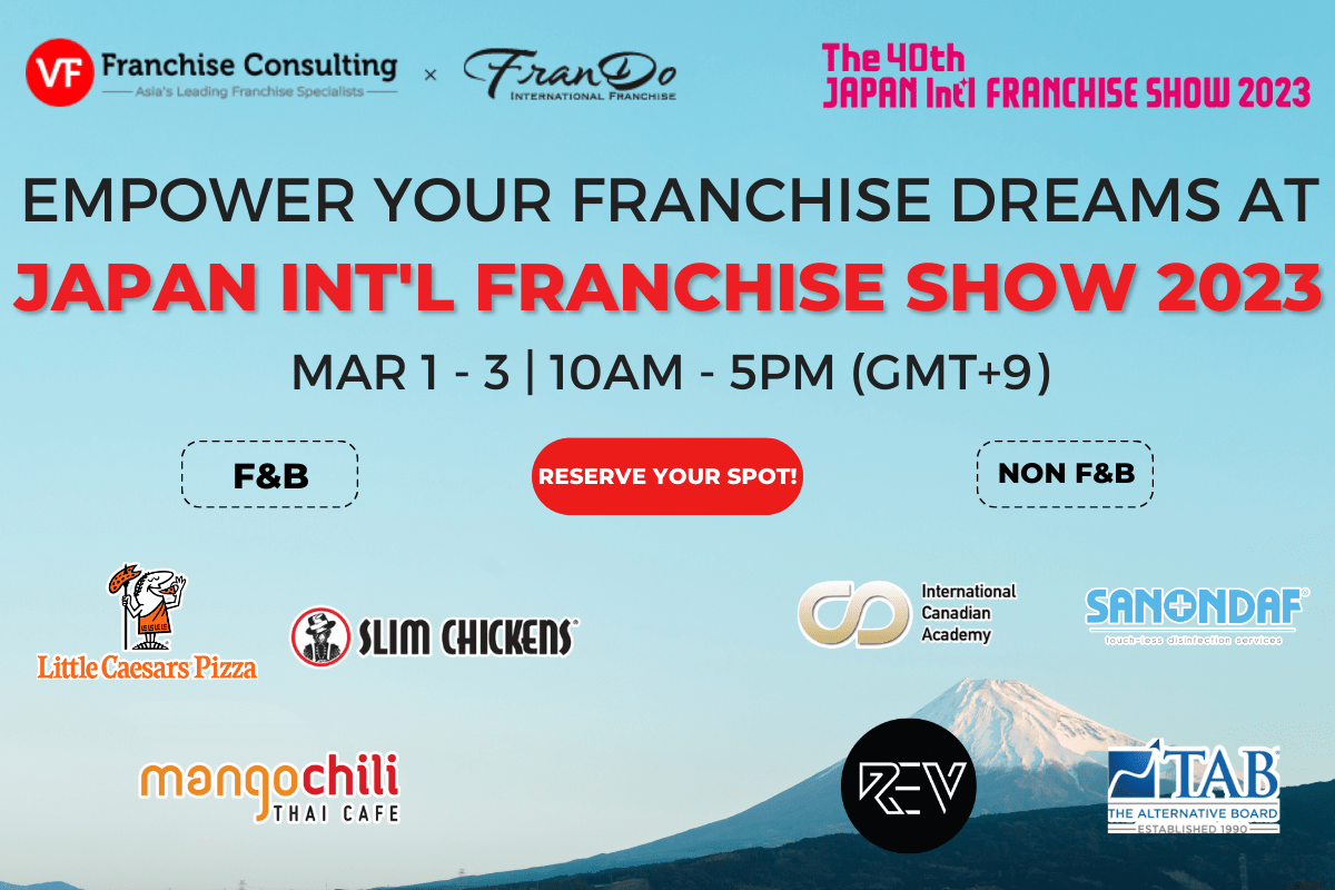 Discover the Best Franchise Opportunities at JAPAN Int'l FRANCHISE SHOW