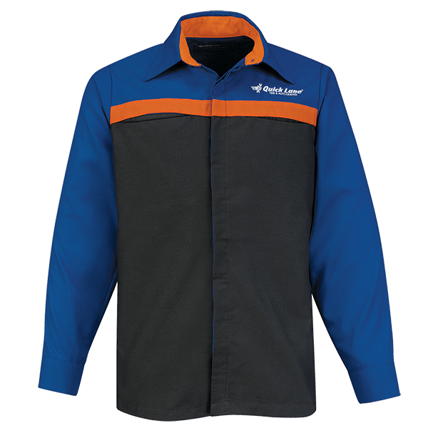 Ford Quick Lane® Technician Shirt Performance Workwear Red Kap