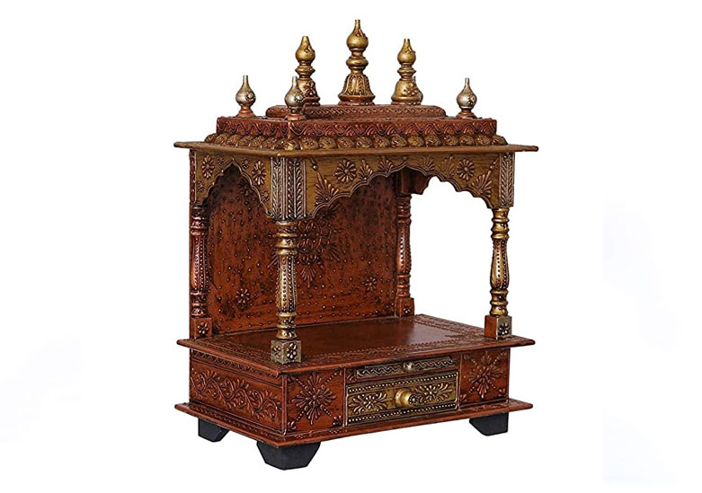 Pooja Dubai Pooja Mandir, Shelf & Stand for home in UAE