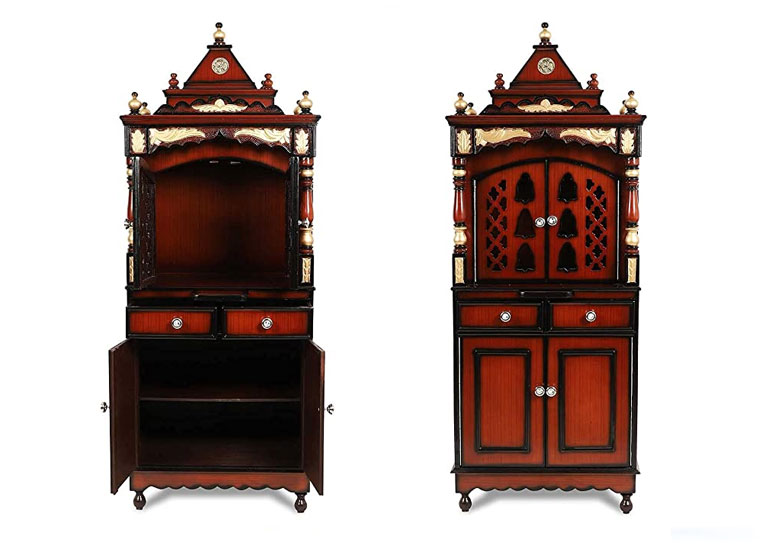 Pooja Dubai Pooja Mandir, Shelf & Stand for home in UAE