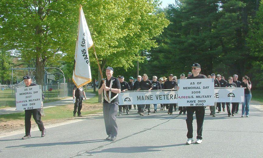 Memorial Day 2008 Brunswick, Maine Photos Veterans For Peace Maine
