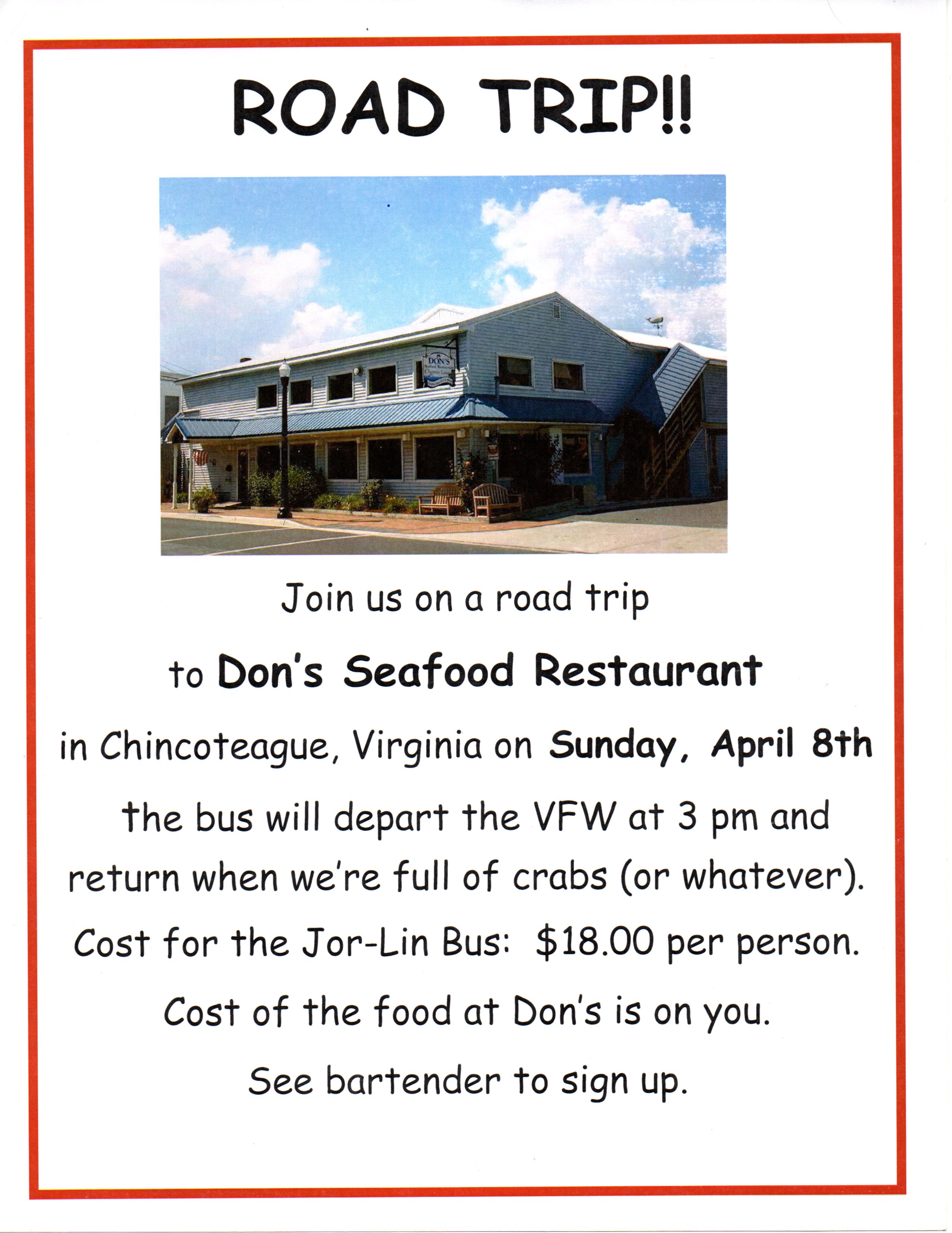 Veterans of Foreign Wars VFW Mason Dixon Post 7234 Ocean View Delaware