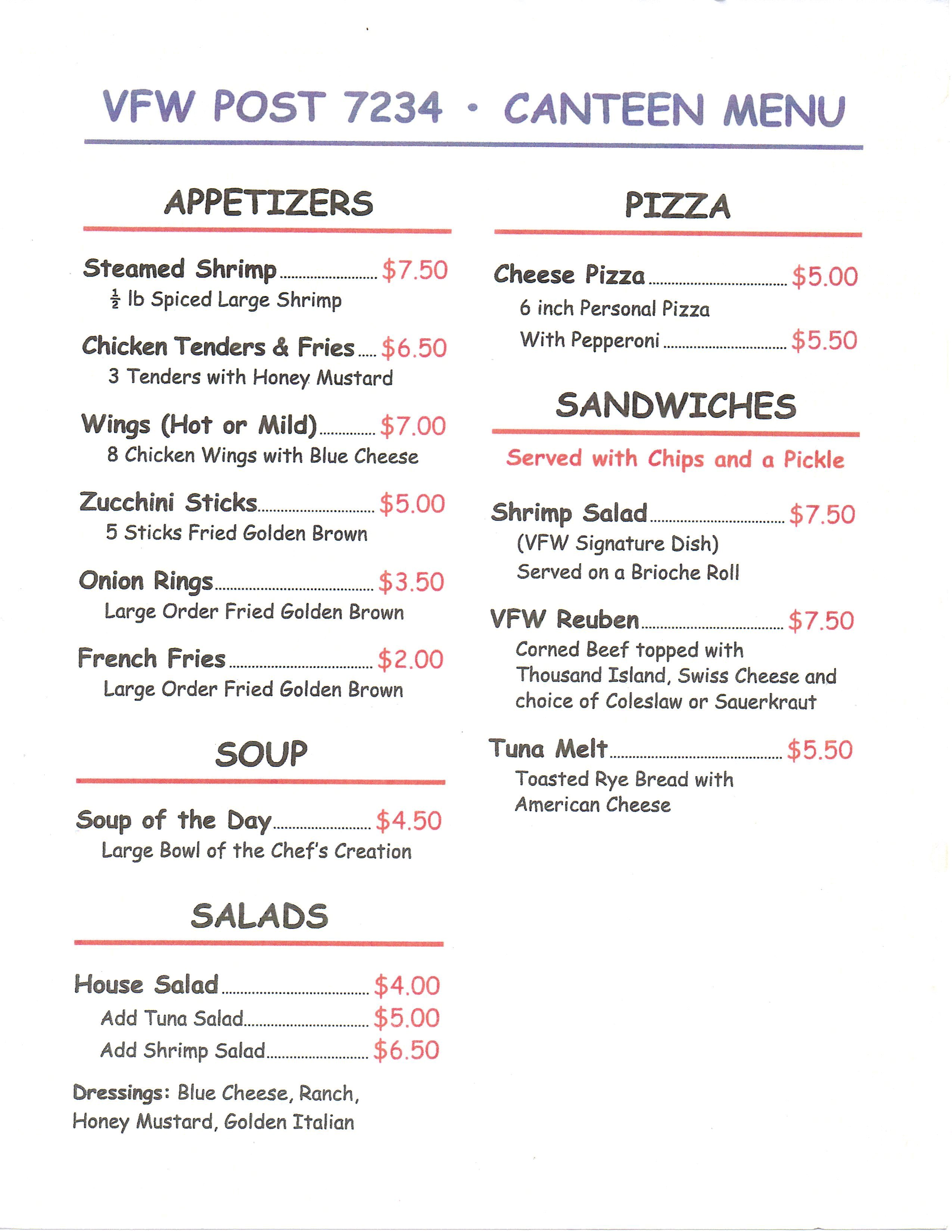 Veterans of Foreign Wars VFW Mason Dixon Post 7234 Ocean View Delaware