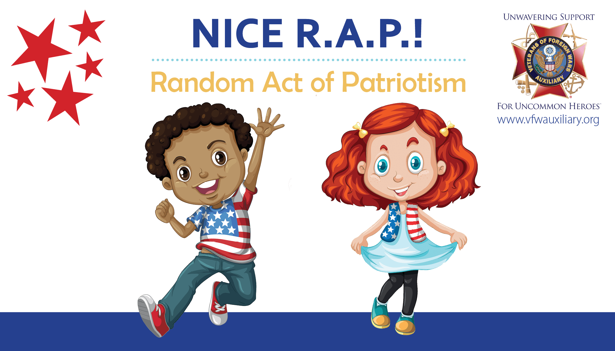 NEW RAP Card VFW Auxiliary National Organization