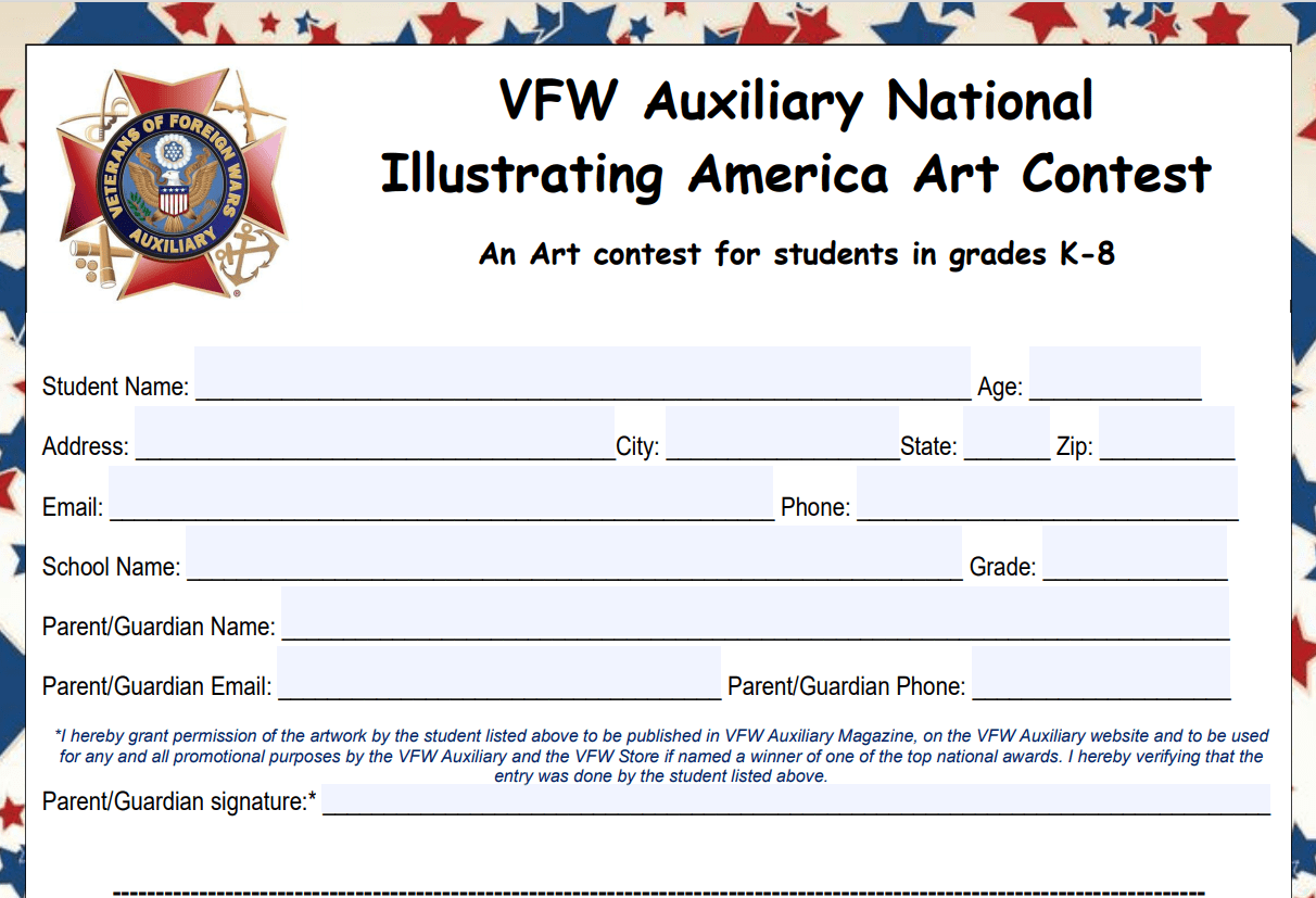 Youth Activities Program VFW Auxiliary