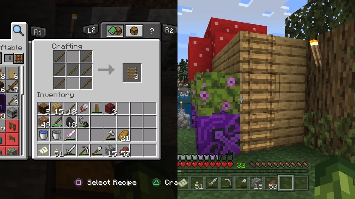 How to Make a Ladder in Minecraft VGKAMI