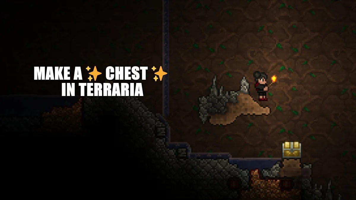 Terraria How to Make a Chest VGKAMI