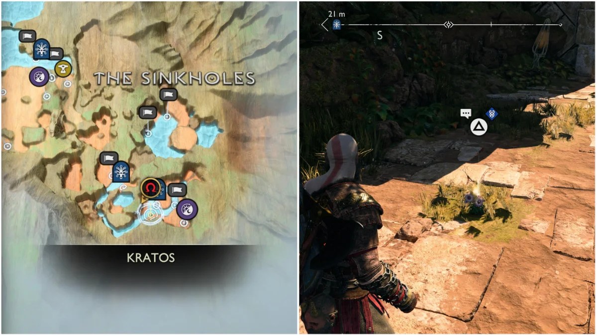 God of War Ragnarök Where to Find All Nine Flowers VGKAMI