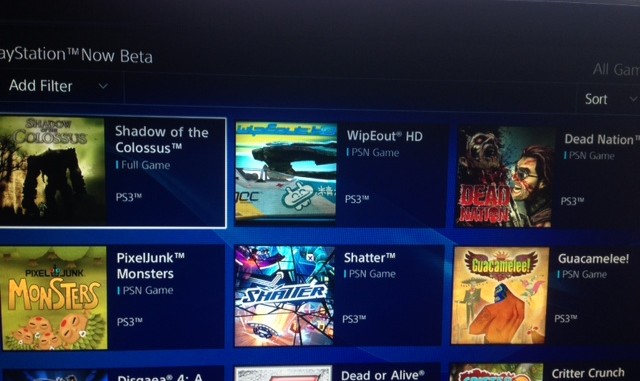Leak List and screenshots of available games on PlayStation Now Beta 2.0 Leak List and screenshots of available games on PlayStation Now Beta 2.0