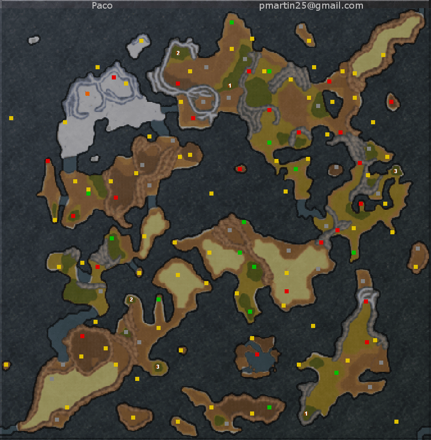 WILD ARMS World Map! mapped this classic by stitching together.