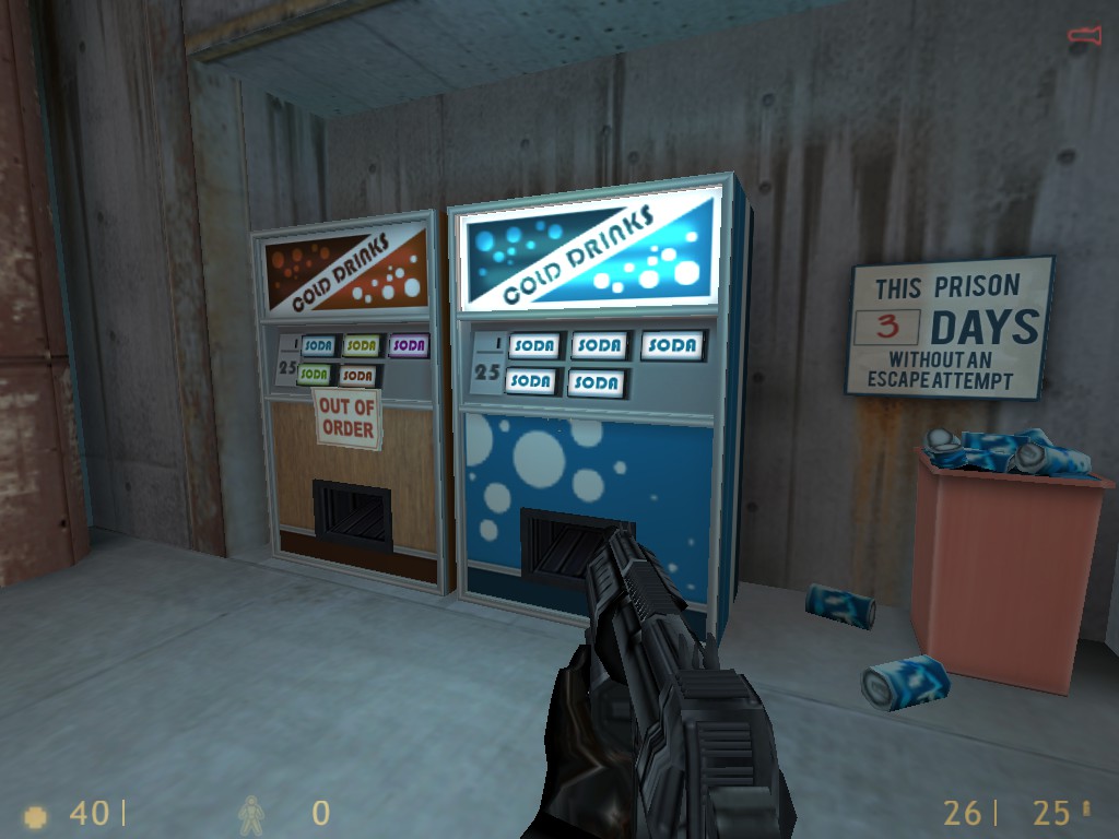 HalfLife Series The Video Game Soda Machine Project