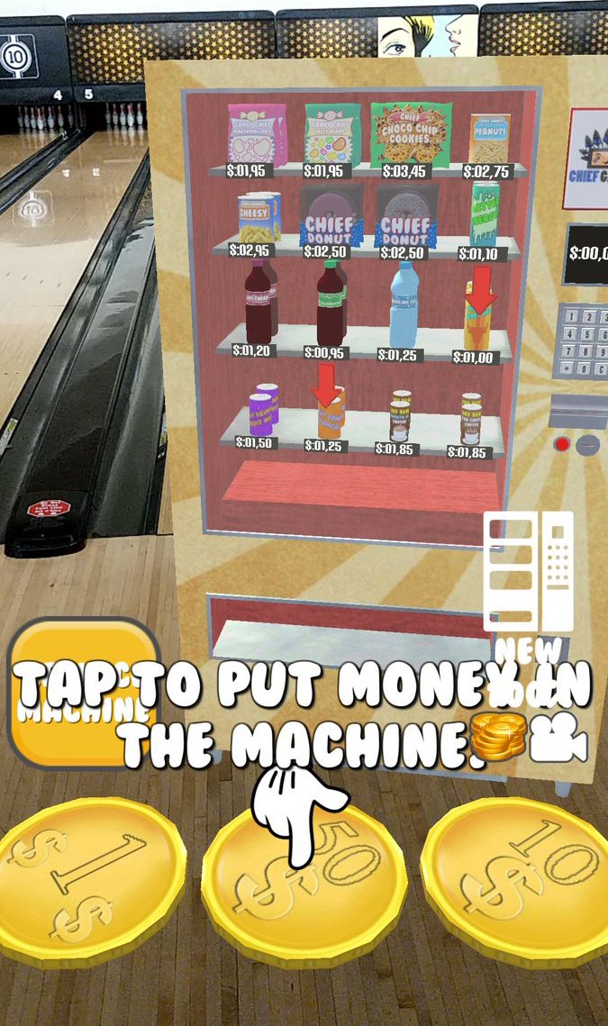 Vending Machine Timeless Fun AR Core The Video Game Soda Machine