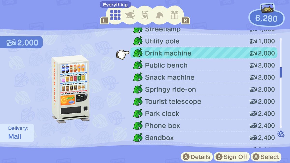 Animal Crossing New Horizons The Video Game Soda Machine Project