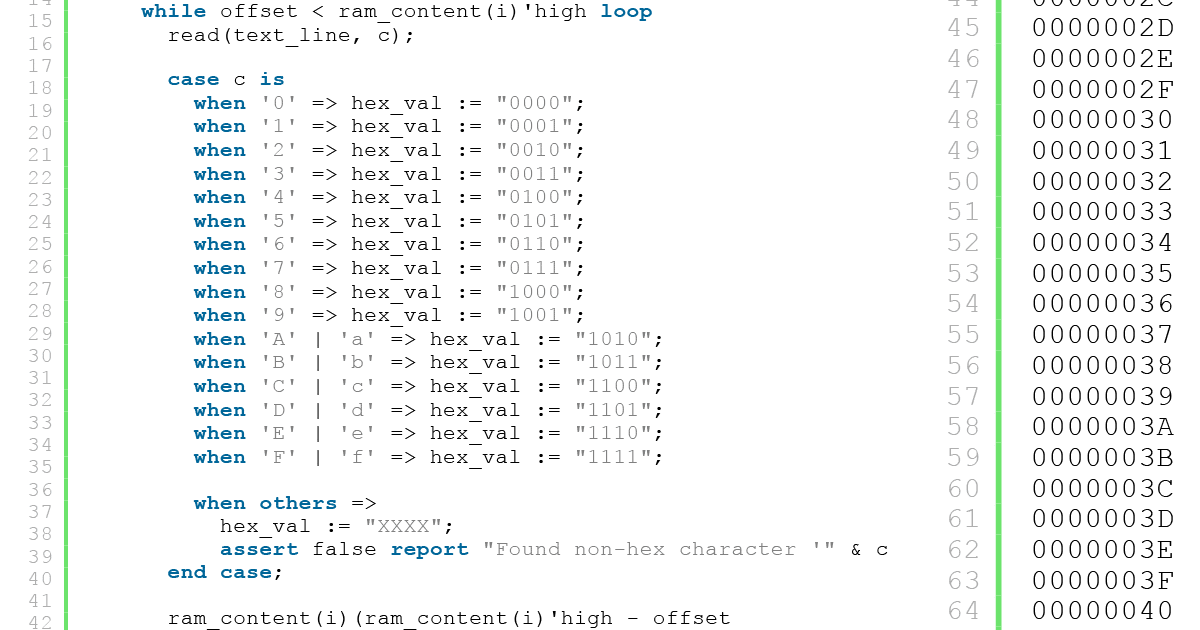 How to initialize RAM from file using TEXTIO VHDLwhiz