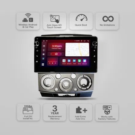 Ford Ranger Head Unit 2006-2011 (Knob Version) - VHEDIA