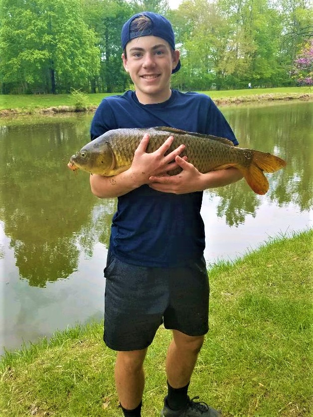 Nick Rossi Carp Fishing in North Jersey by Ed Valitutto Village
