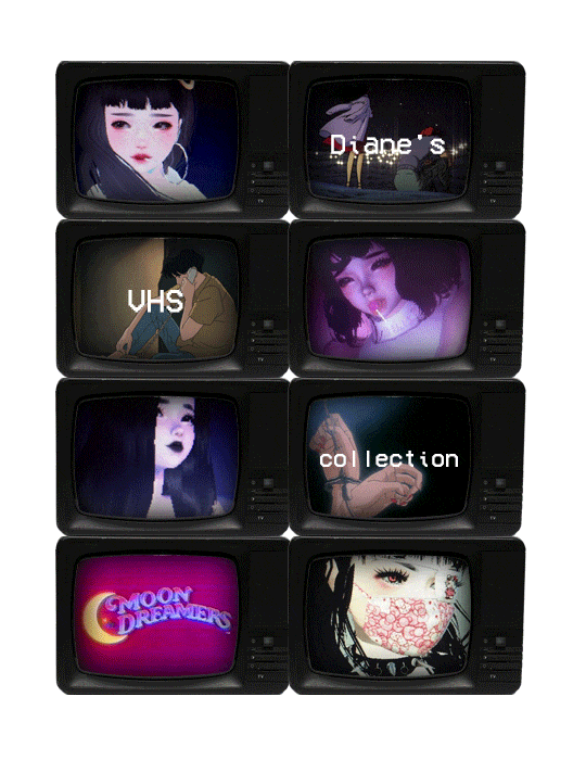 diane's VHS collection!