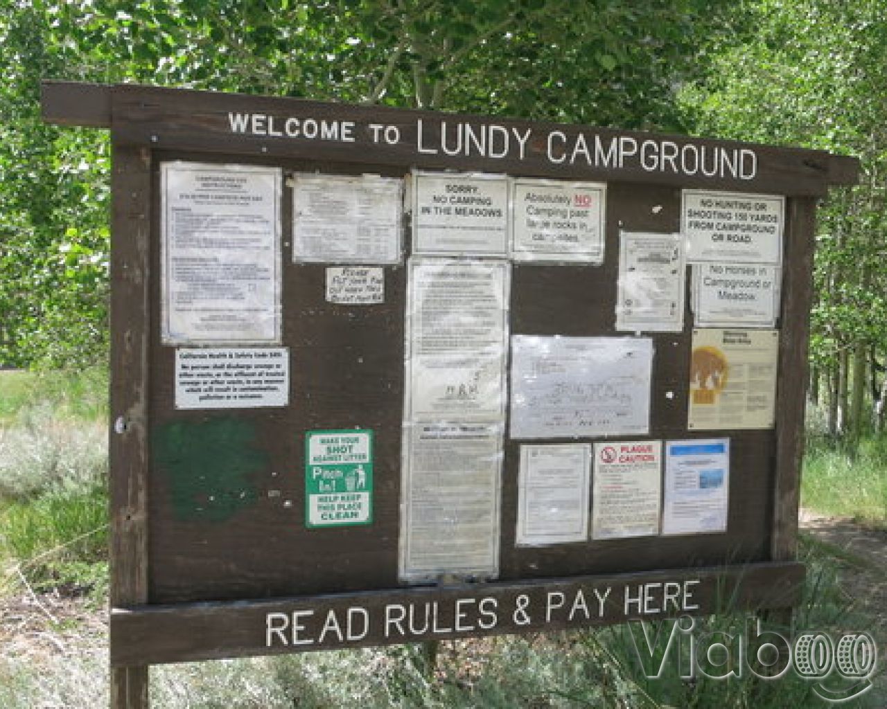 Lundy Canyon Campground