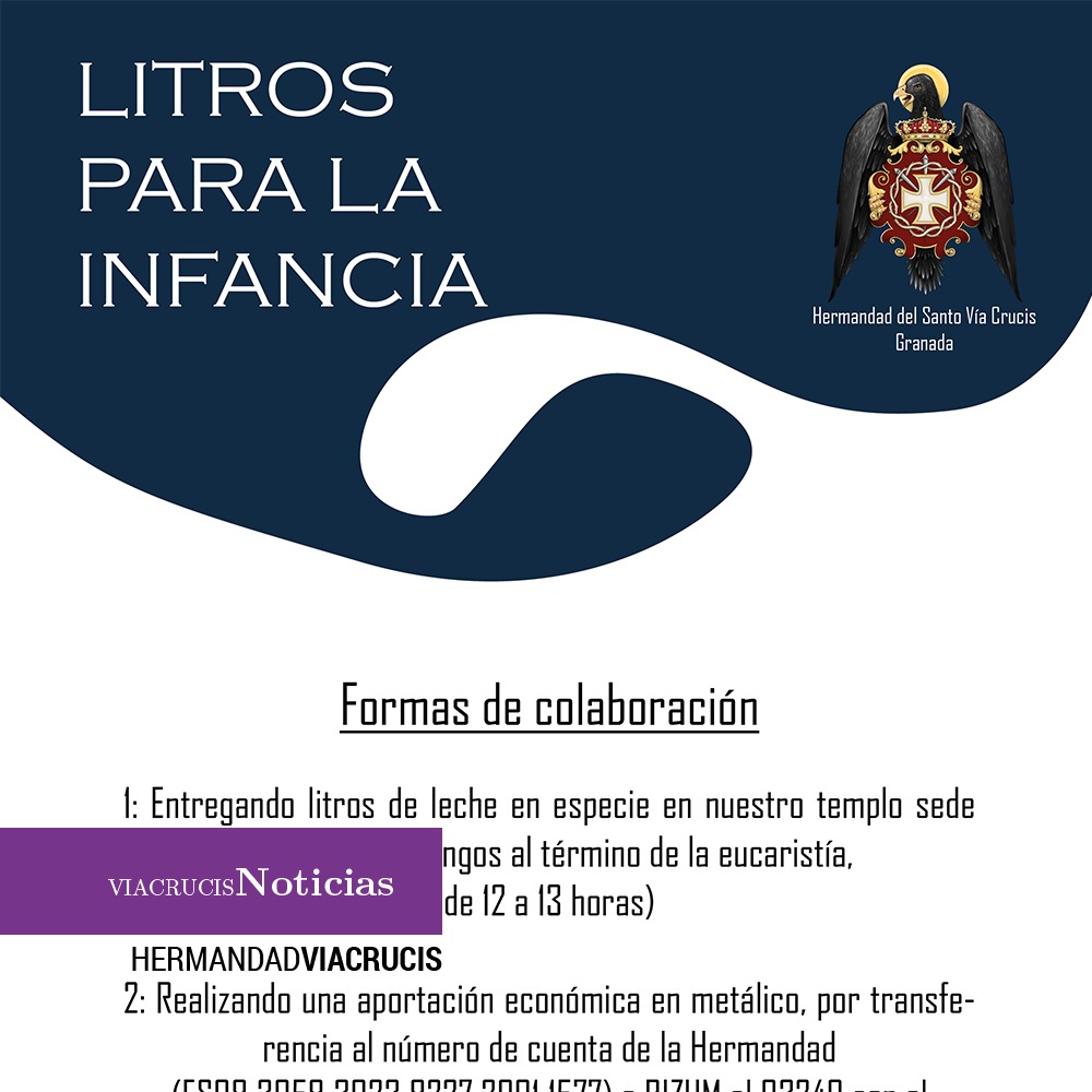 ‘Litros para la infancia’, campaña a beneficio del alumnado de la Escuela Hogar Madre Teresa de La Presentación